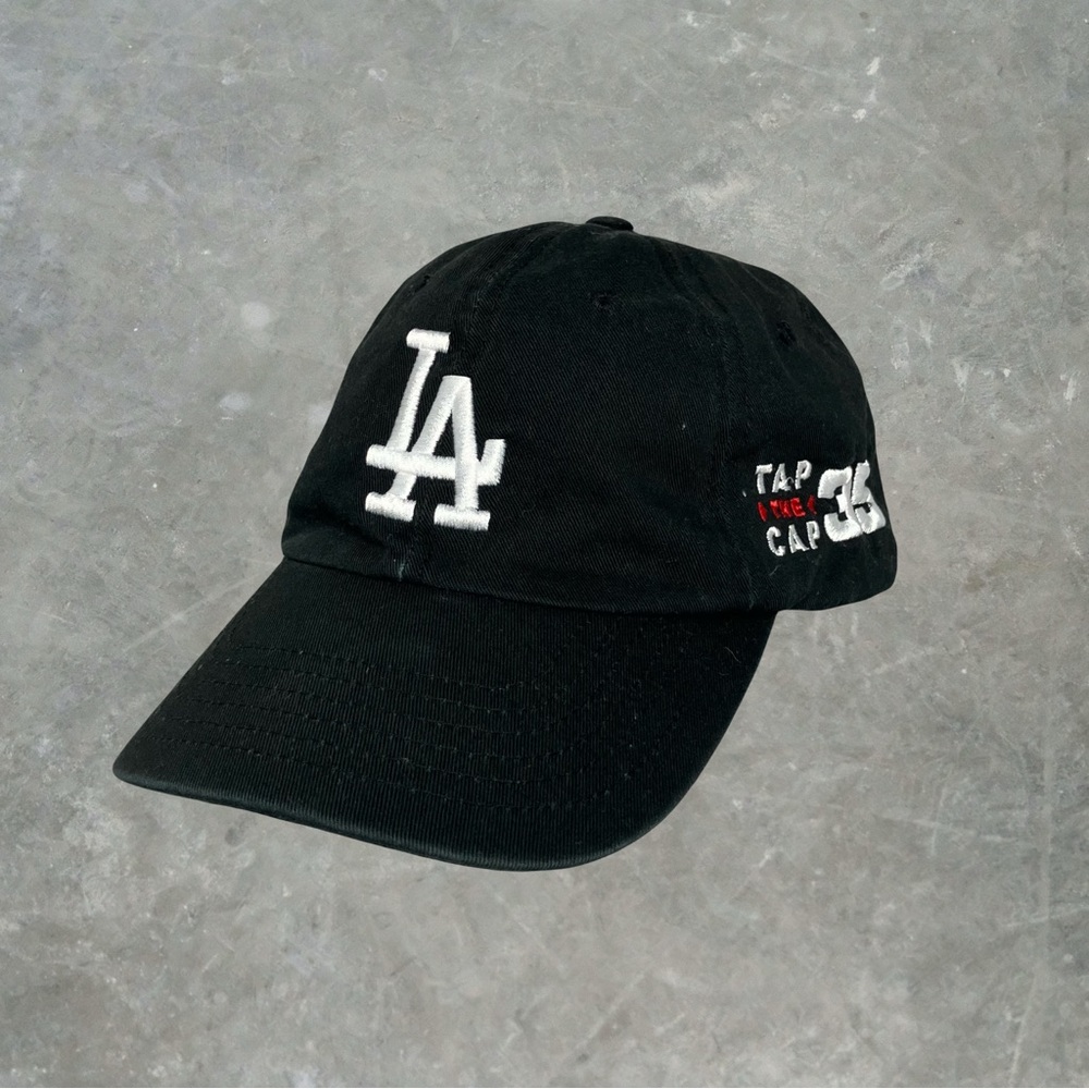 ☀️ Los Angeles Dodgers MLB Baseball Dad Cap OSFA Black LA Hat
